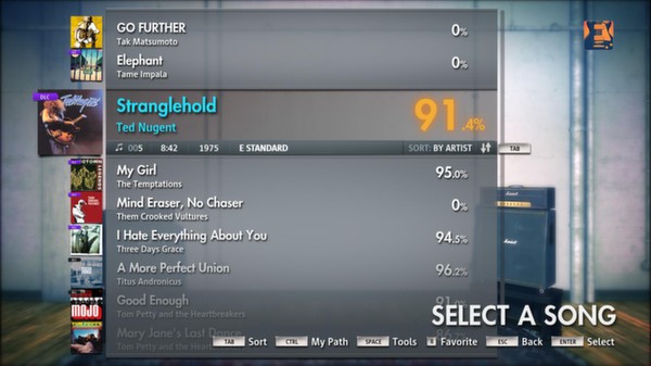 Rocksmith® 2014 – Ted Nugent - “Stranglehold”