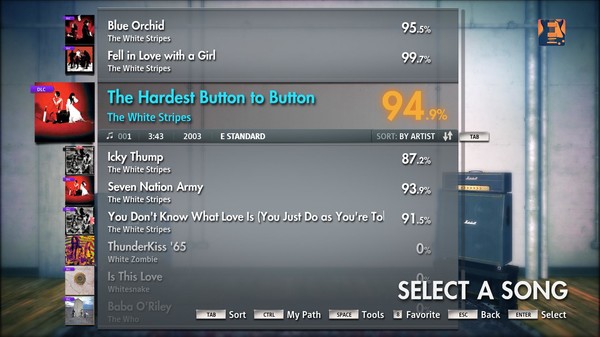 Rocksmith® 2014 – The White Stripes - “The Hardest Button to Button”