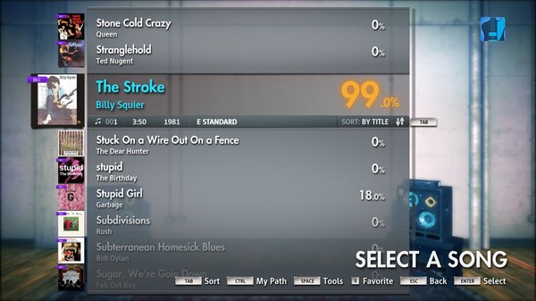 Rocksmith® 2014 – Billy Squier - “The Stroke”