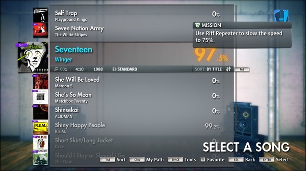 Rocksmith® 2014 – Winger - “Seventeen”