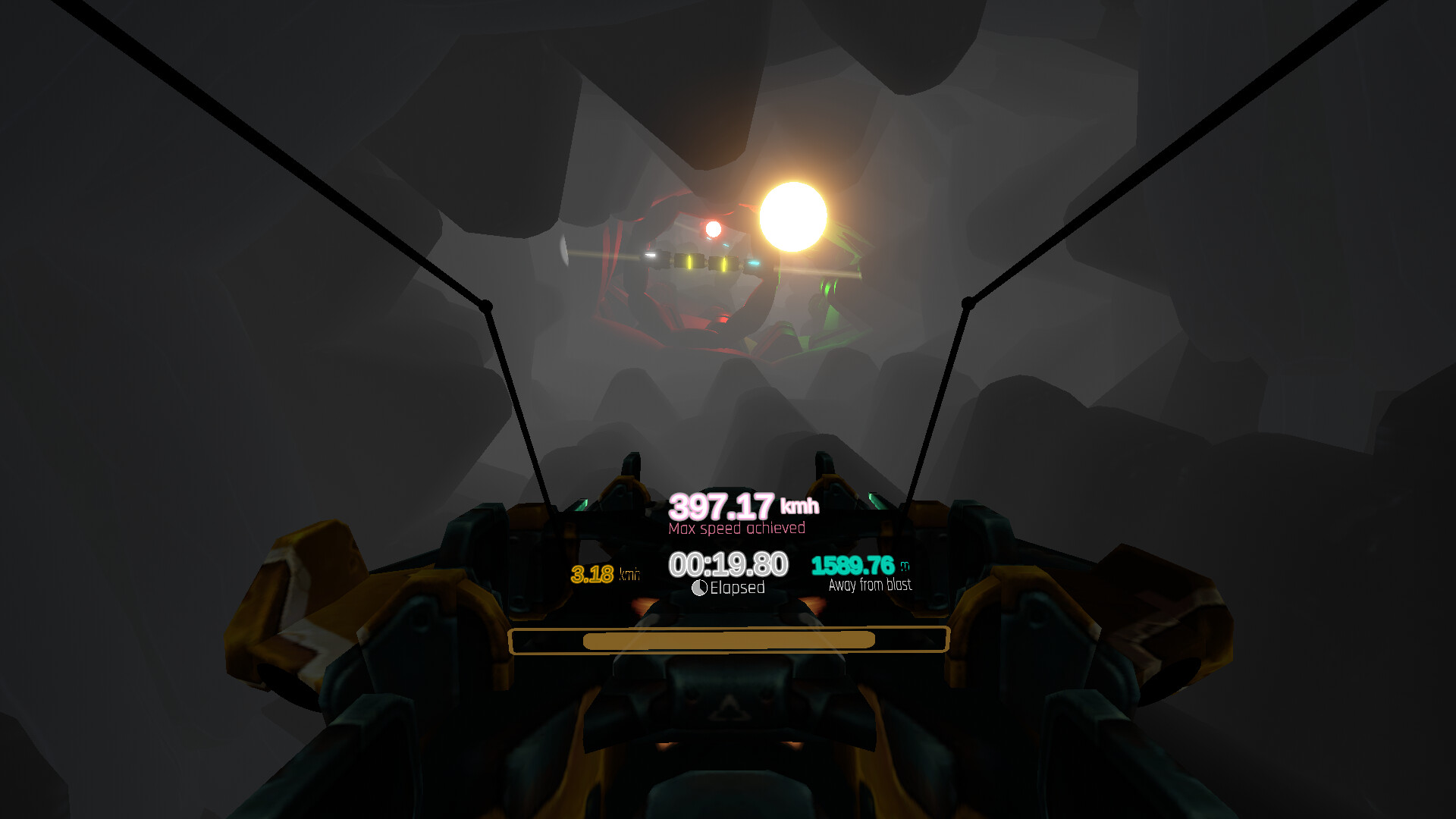 #8. Cyber Tunnel Escape (Steam) Podle: Li Zekang