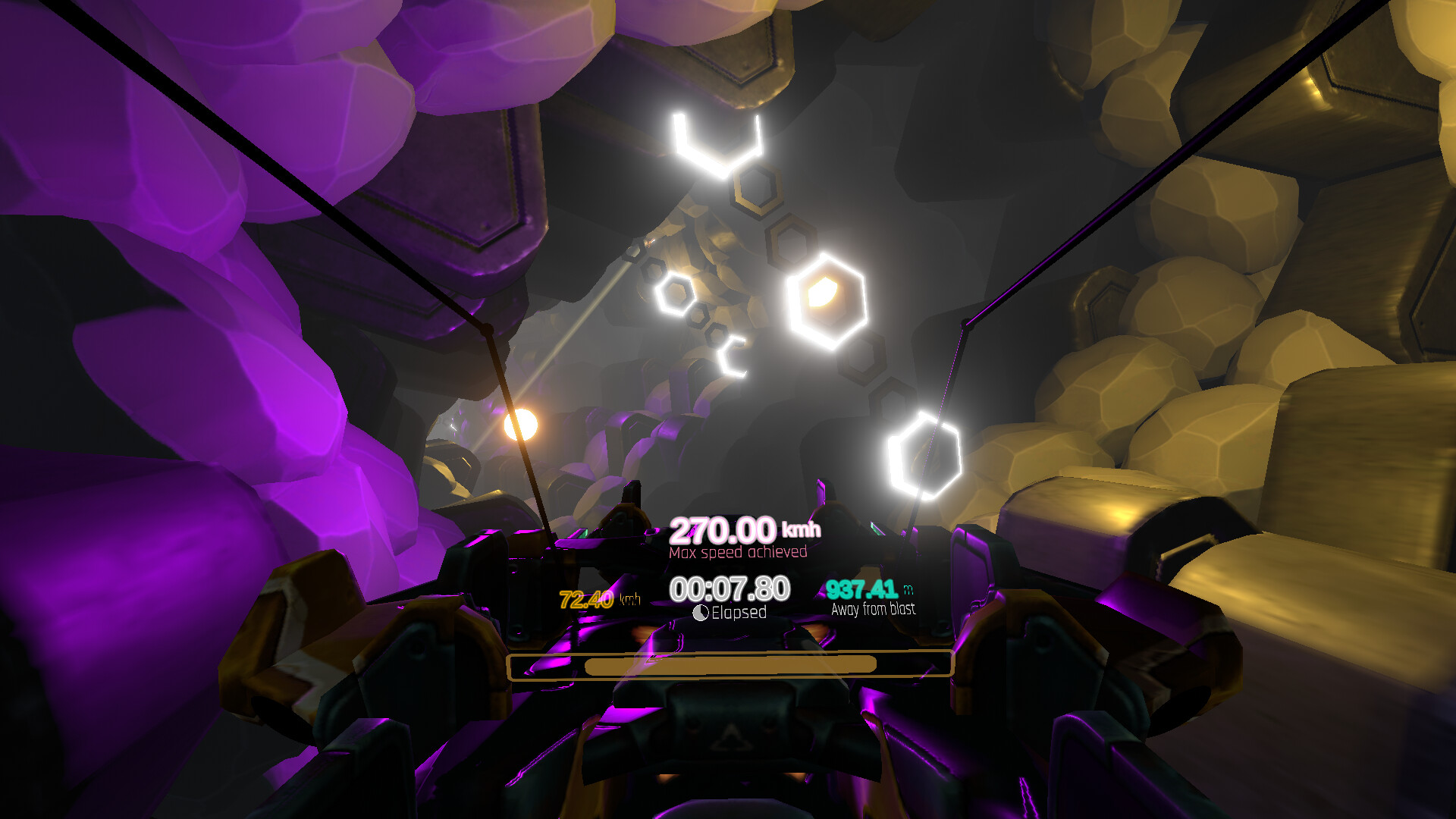 #7. Cyber Tunnel Escape (Steam) Podle: Li Zekang