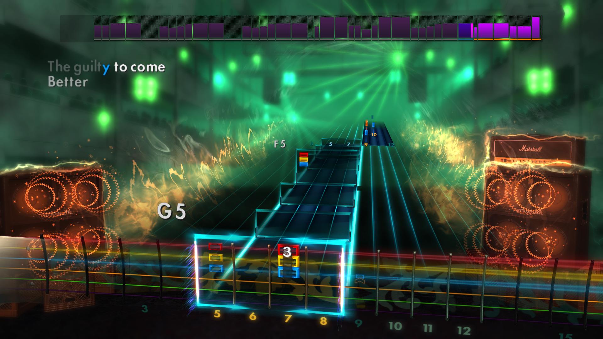 Rocksmith® 2014 – Bullet For My Valentine - “Tears Don’t Fall” Featured Screenshot #1