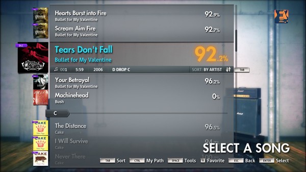 Rocksmith® 2014 – Bullet For My Valentine - “Tears Don’t Fall”
