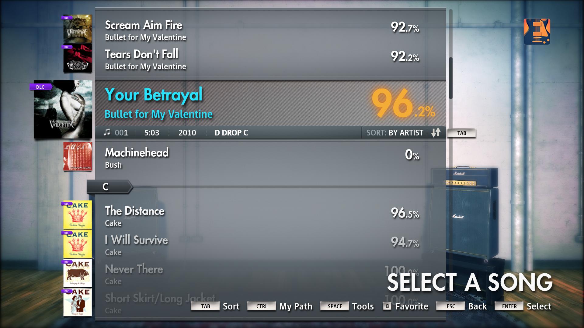 Rocksmith 2014 Bullet For My Valentine - Your Betrayal screenshot screenshot 4