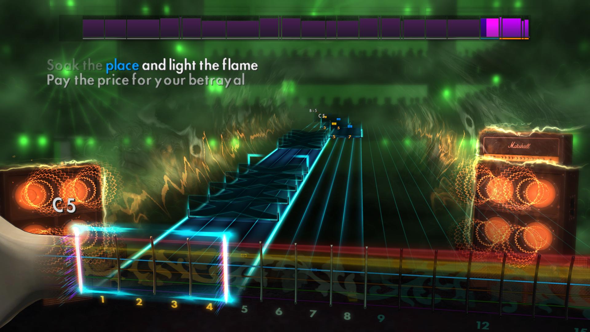 Rocksmith 2014 Bullet For My Valentine - Your Betrayal screenshot screenshot 1