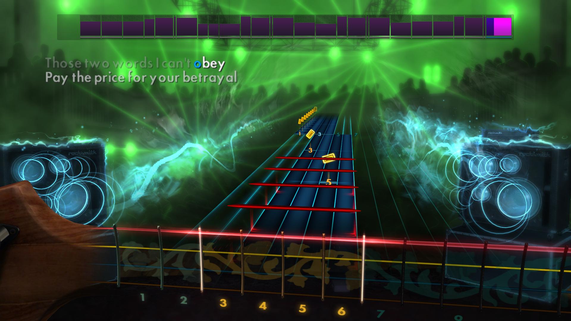 Rocksmith 2014 Bullet For My Valentine - Your Betrayal screenshot thumbnail screenshot 3