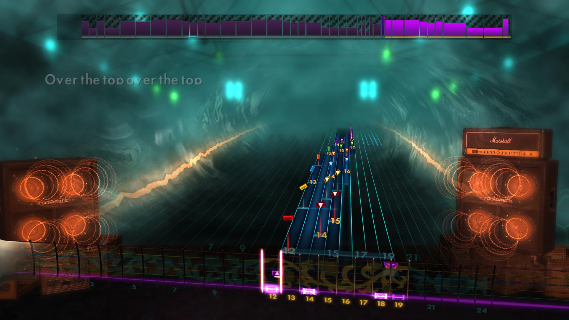 Rocksmith® 2014 – Bullet For My Valentine - “Scream Aim Fire” Featured Screenshot #1