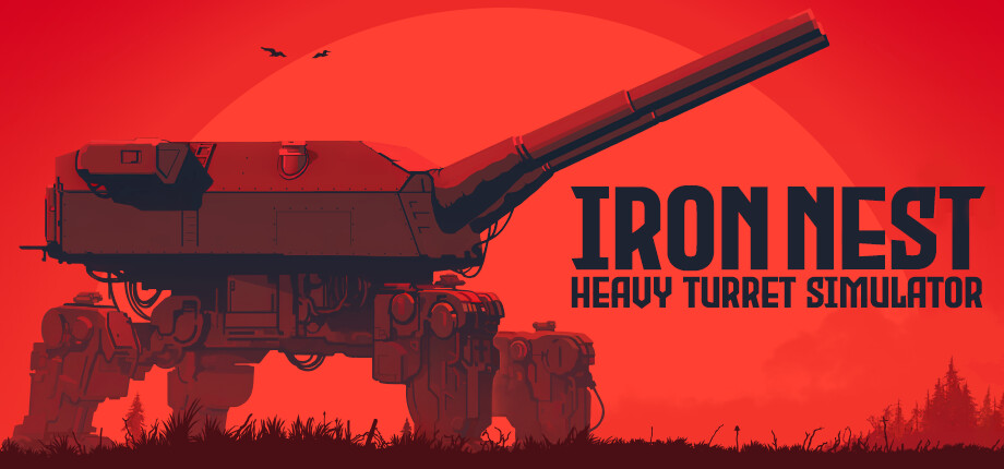 IRON NEST: Heavy Turret Simulator cover art