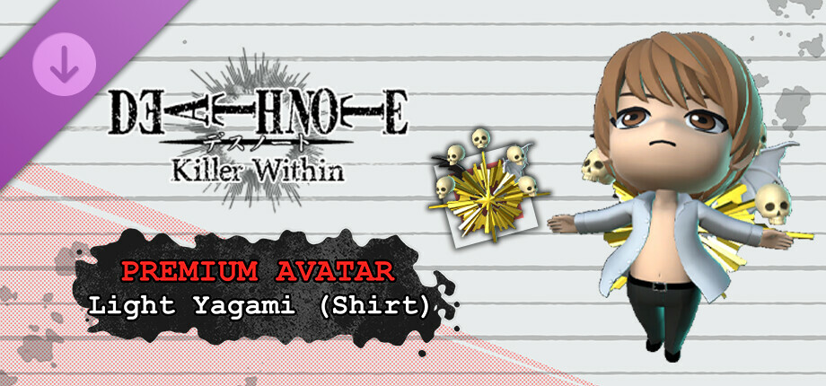 DEATH NOTE Killer Within - Premium Avatar: Light Yagami (Shirt) cover art