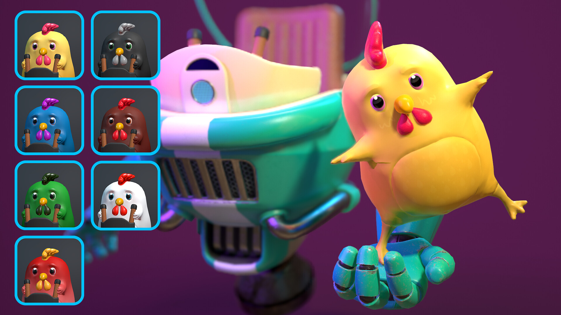 MechaLeague - Pilot Chicken Featured Screenshot #1