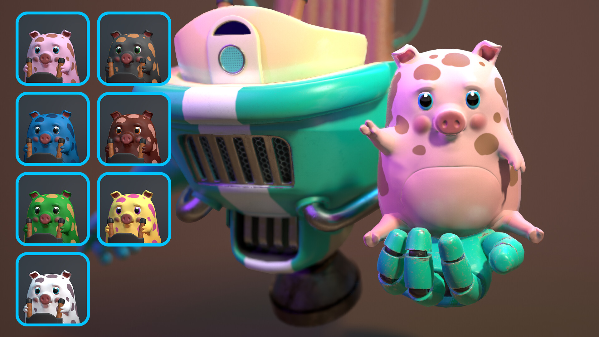 MechaLeague - Pilot Pig Featured Screenshot #1