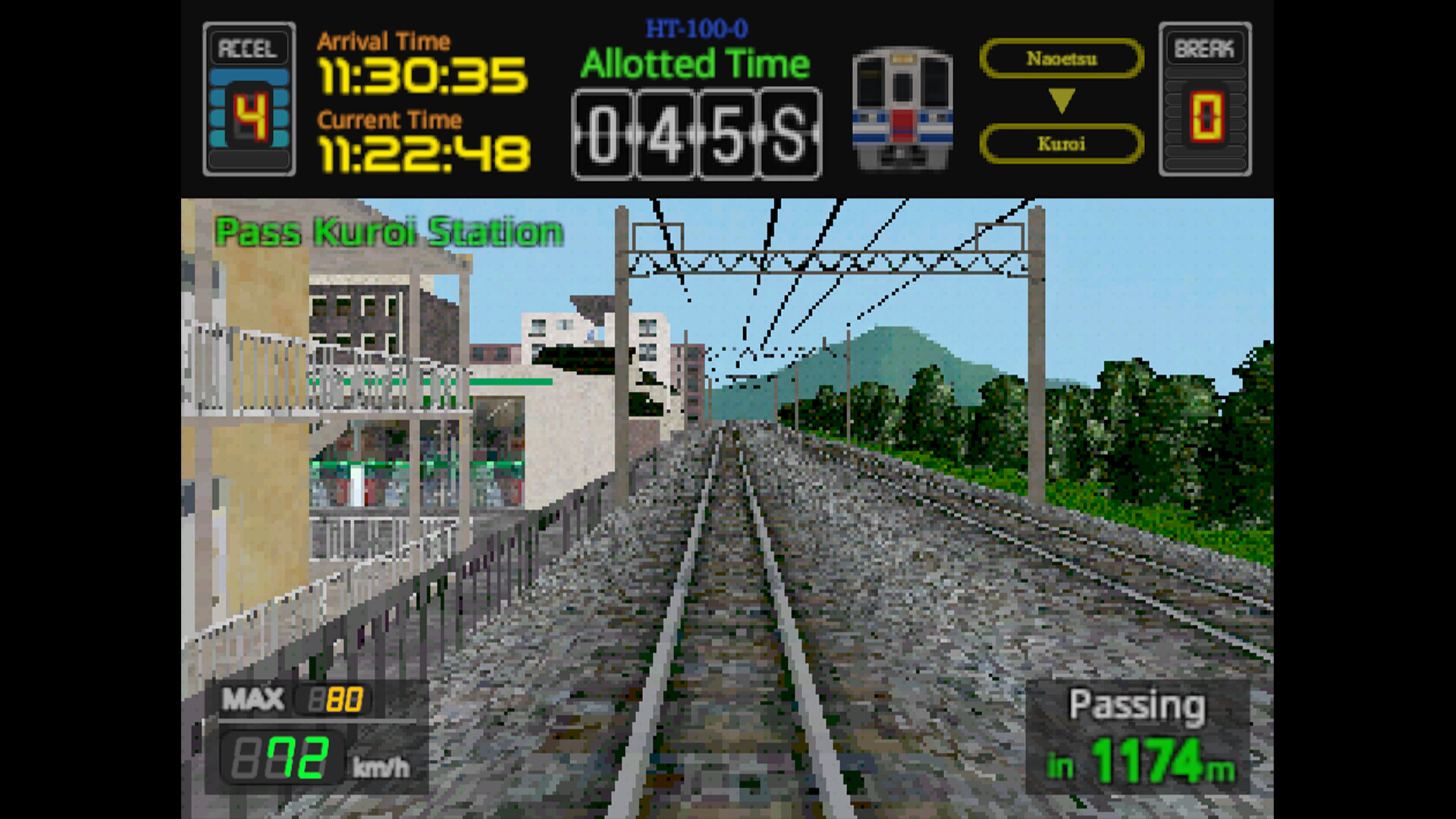 Retro Rail GO! screenshot #1