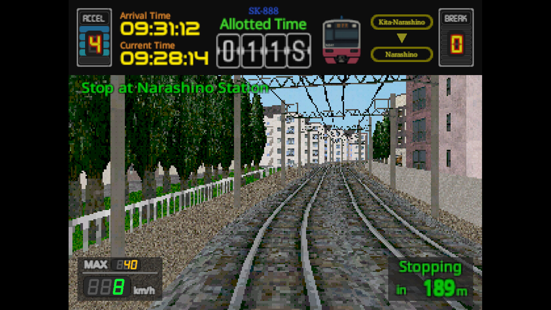 Retro Rail GO! screenshot #2