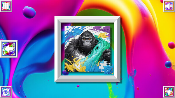 Скриншот 4 из игры Color Splash: Monkeys