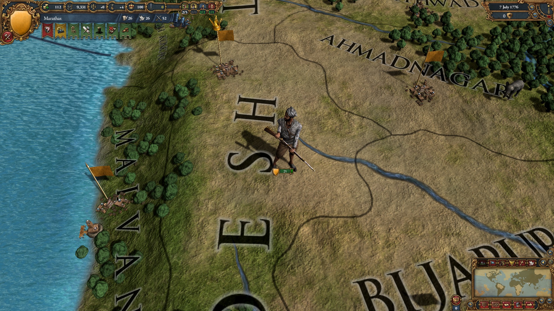 Europa Universalis IV: Indian Subcontinent Unit Pack Featured Screenshot #1