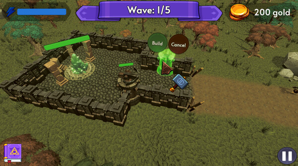 Defence of the Arcane Realms Demo screenshot 2