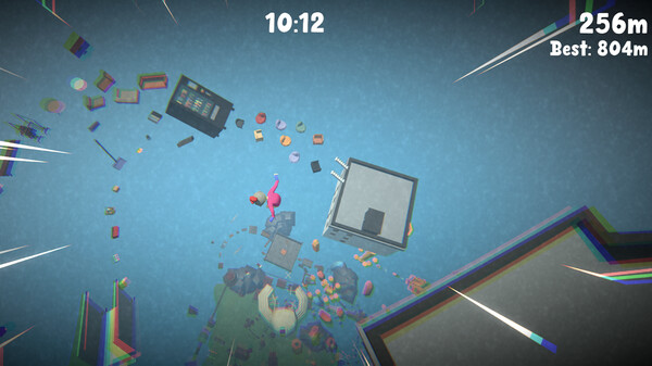 Screenshot of Pantless gameplay showing in-action mechanics