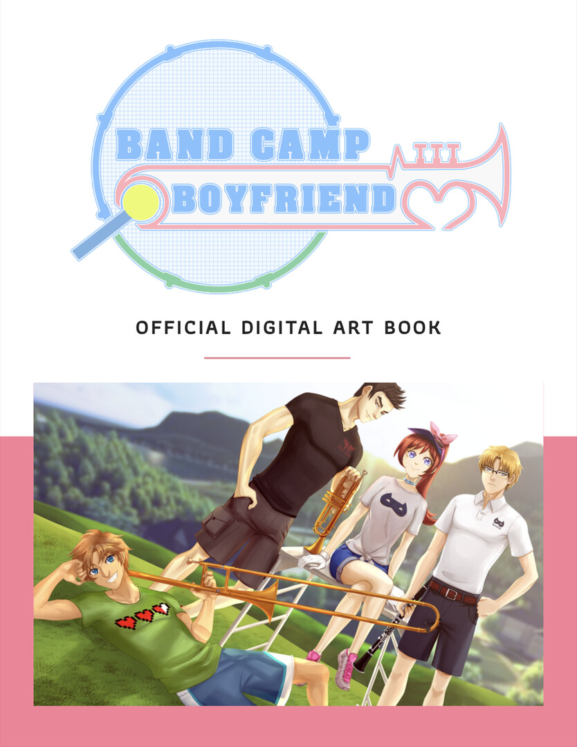 Band Camp Boyfriend Digital Art Book Featured Screenshot #1