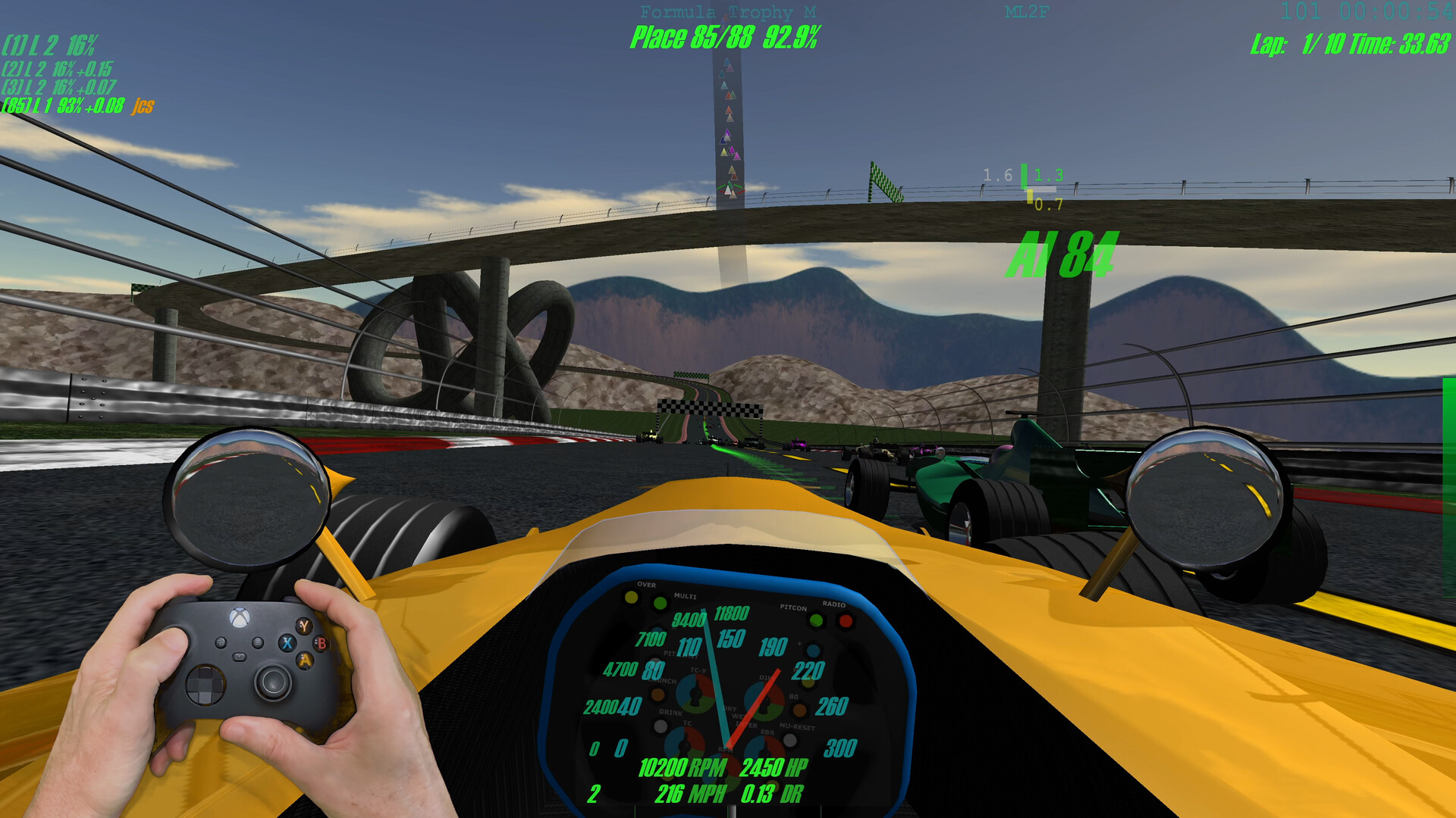 Amazing Curves Racing screenshot 8