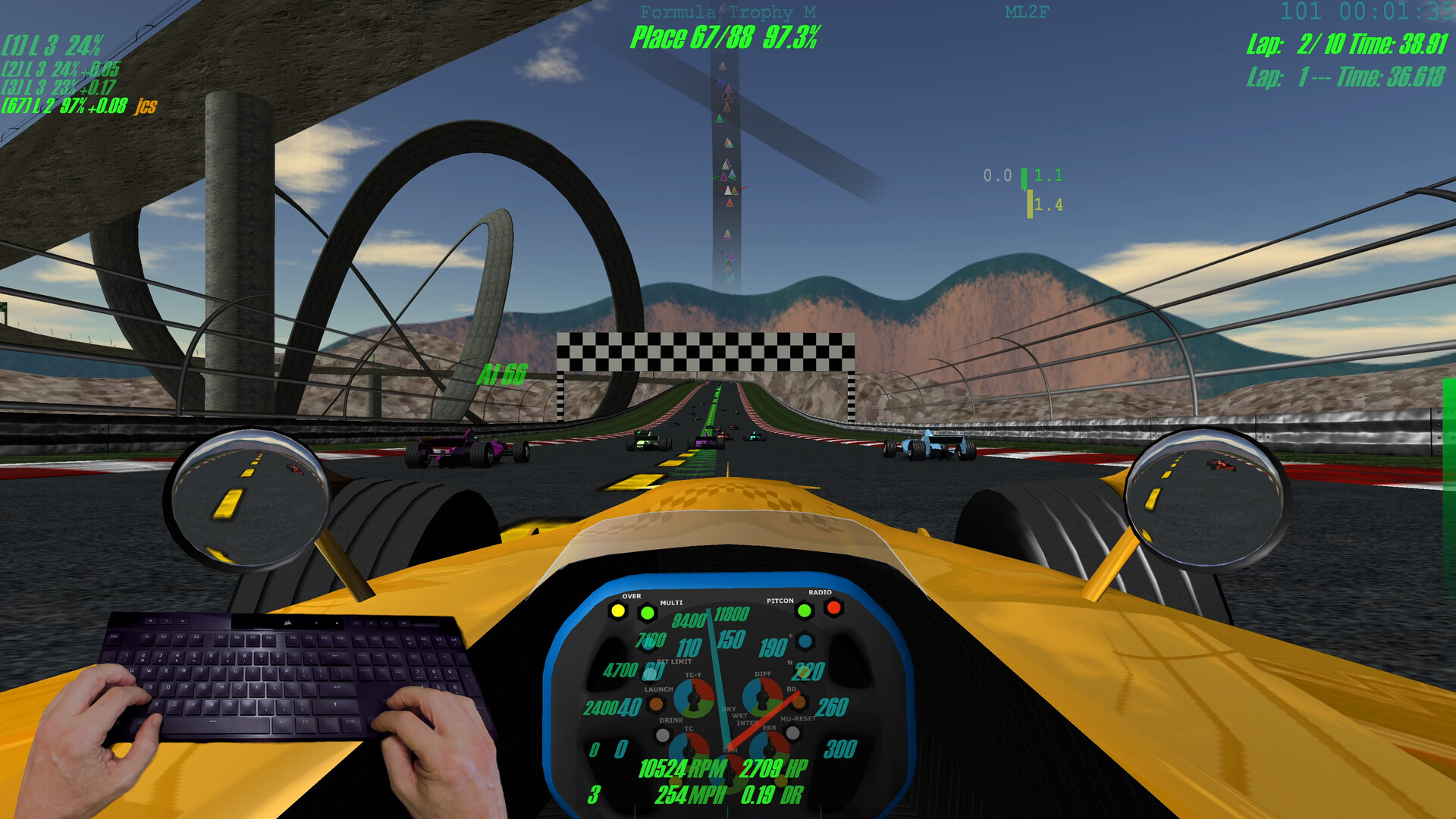Amazing Curves Racing screenshot 11