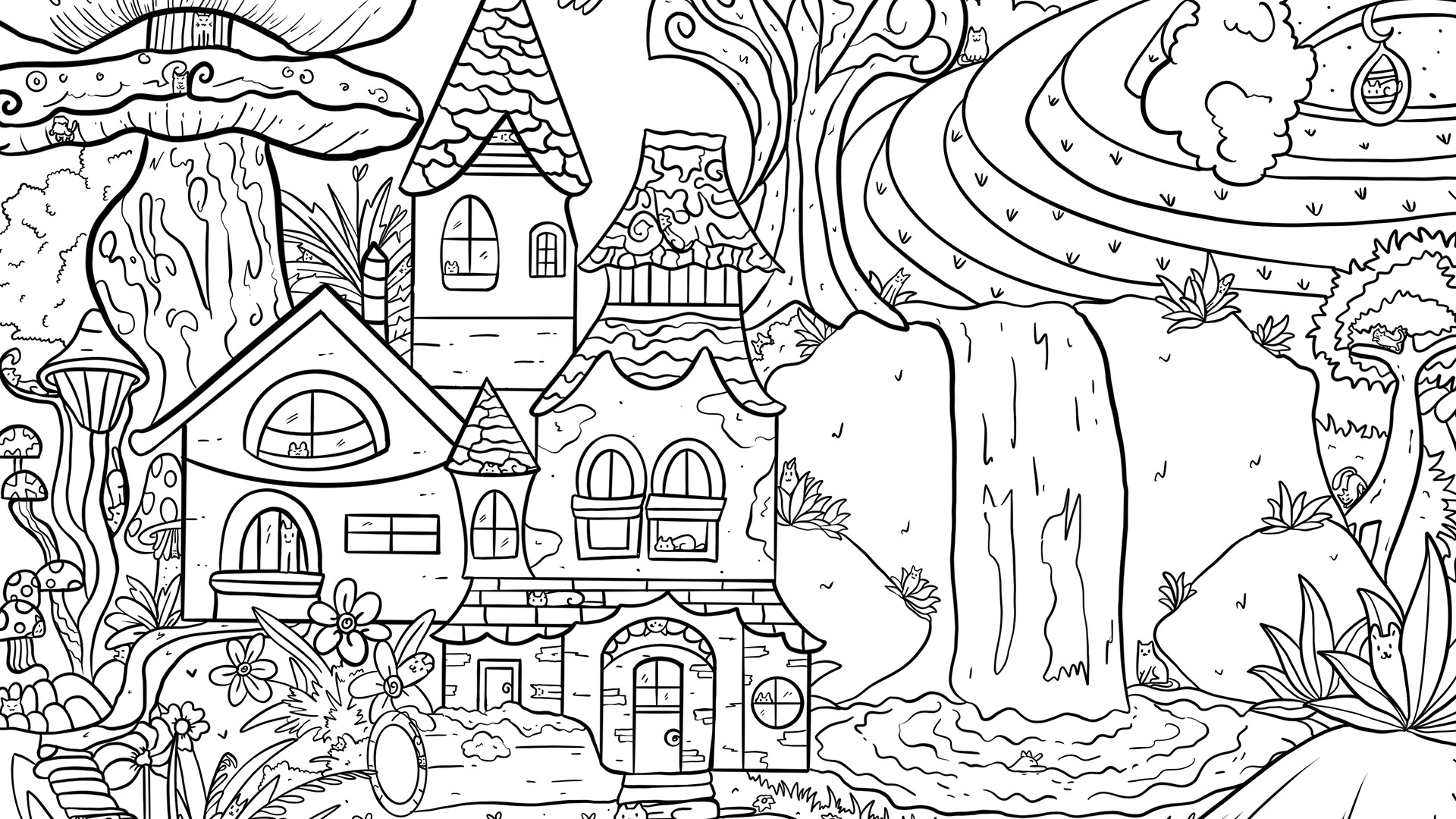 100 Forest Cats screenshot #2