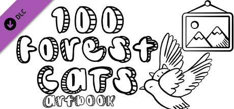 100 Forest Cats - Artbook cover art