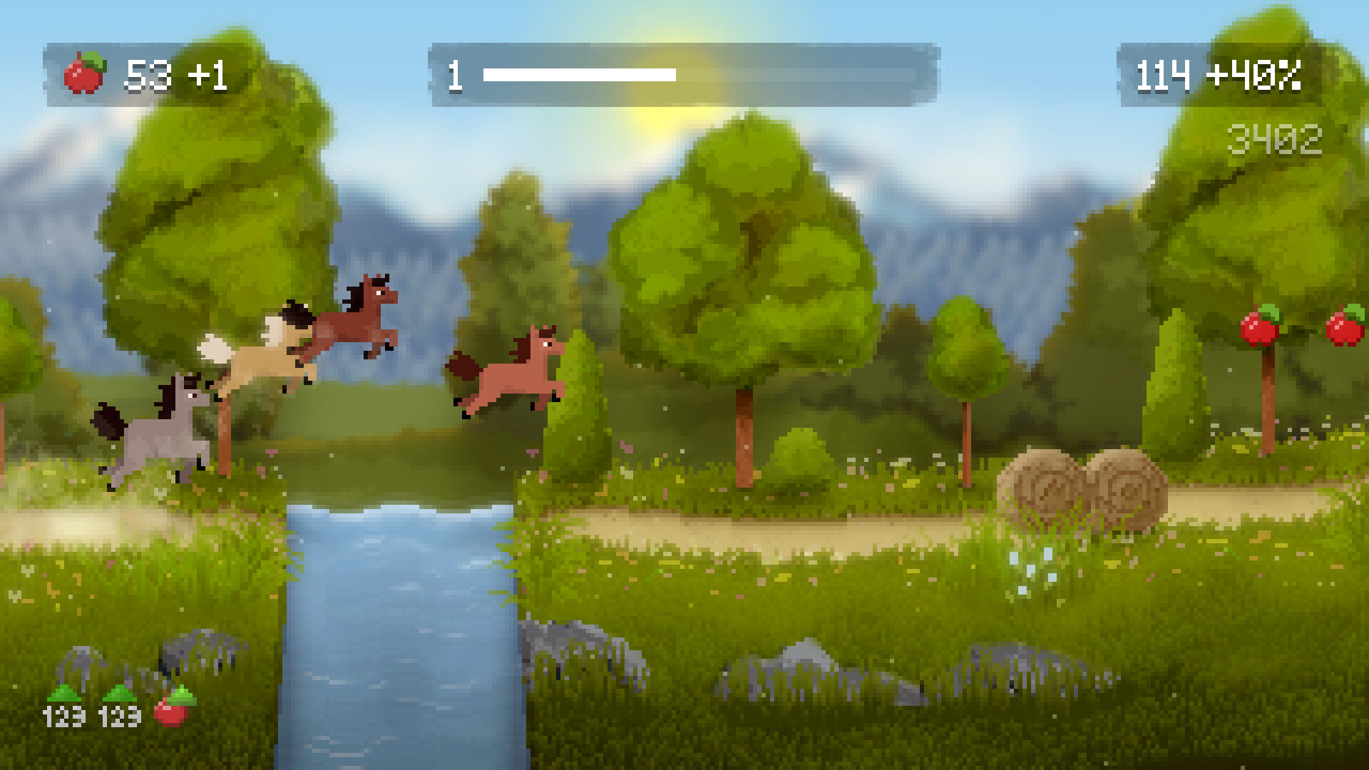 Horse Runner DX screenshot 1