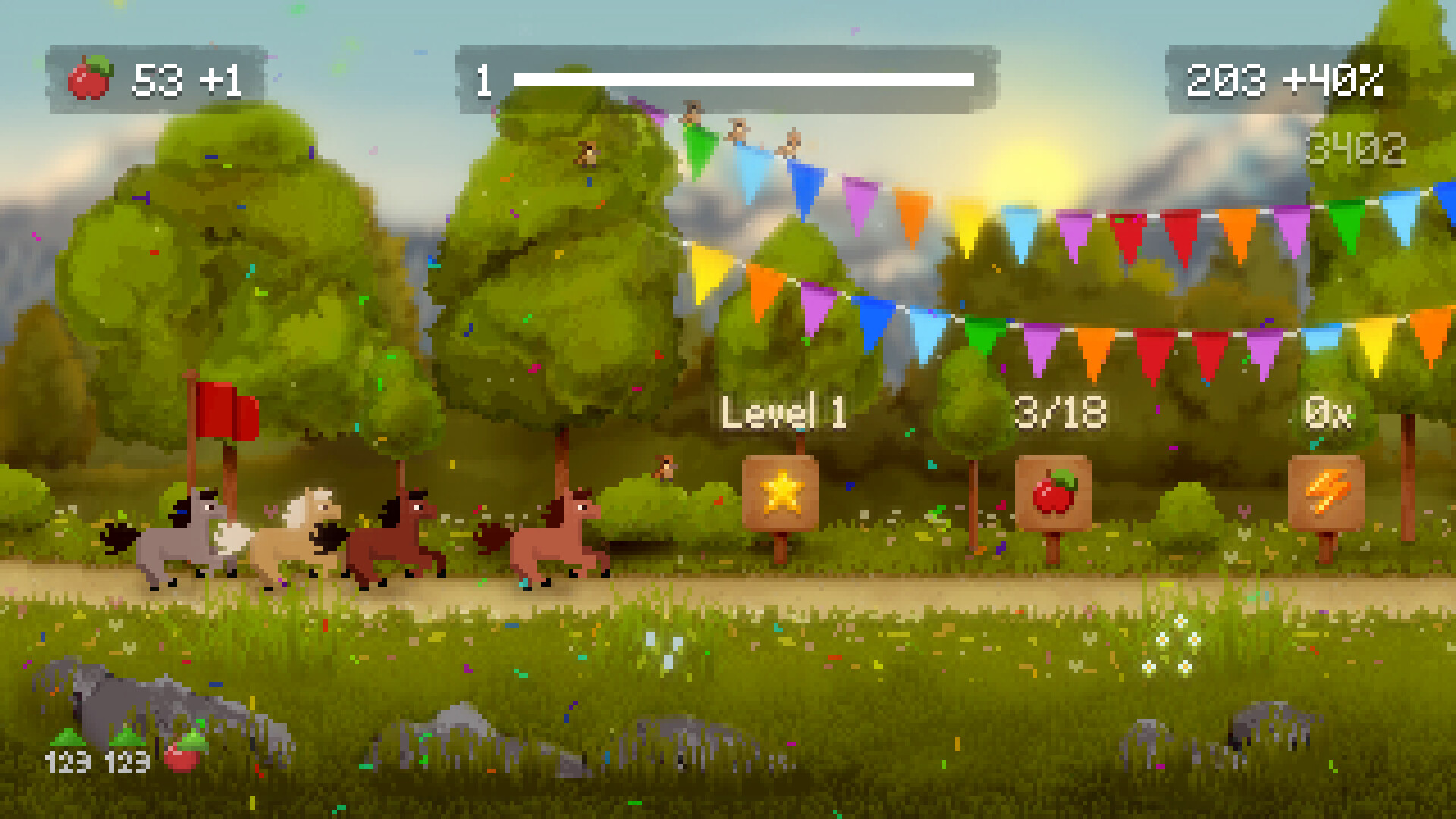 Horse Runner DX screenshot #2