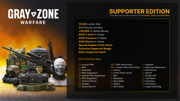 Gray Zone Warfare - Supporter Edition Upgrade screenshot 6
