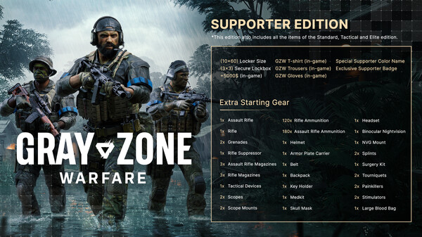 Gray Zone Warfare - Supporter Edition Upgrade