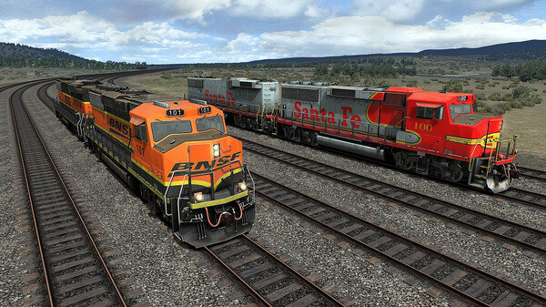Train Simulator: Santa Fe Super Fleet GP60M — скриншот 10