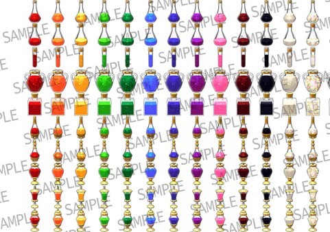 RPG Maker MV - Potions Asset Pack 4K Vol 2