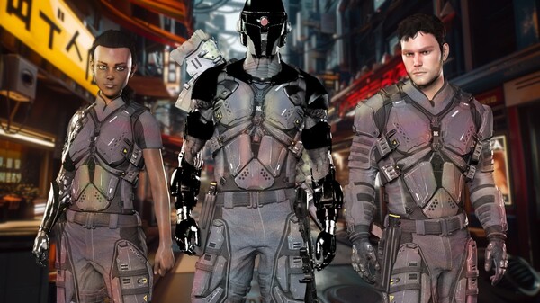 RPG Maker MZ - CyberCity Character Creator Kit