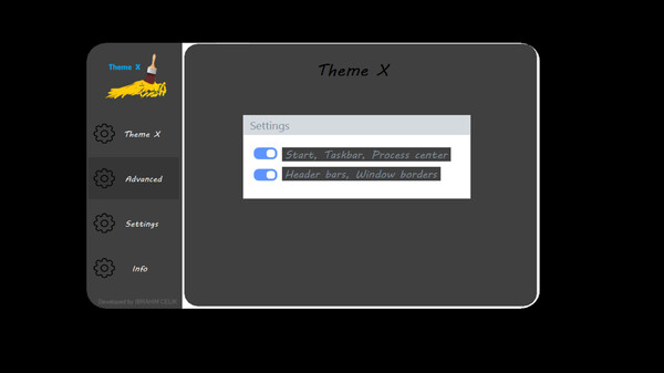 Theme X screenshot 3
