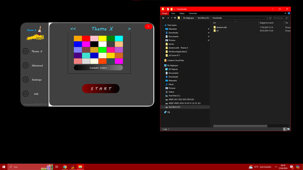 Theme X screenshot 4