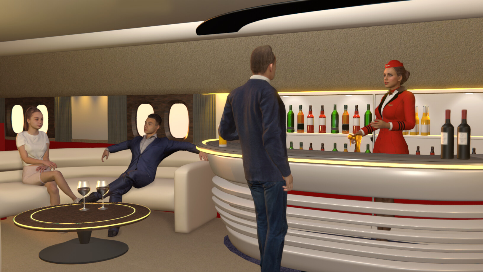 Cabin Crew Life Simulator screenshot 10