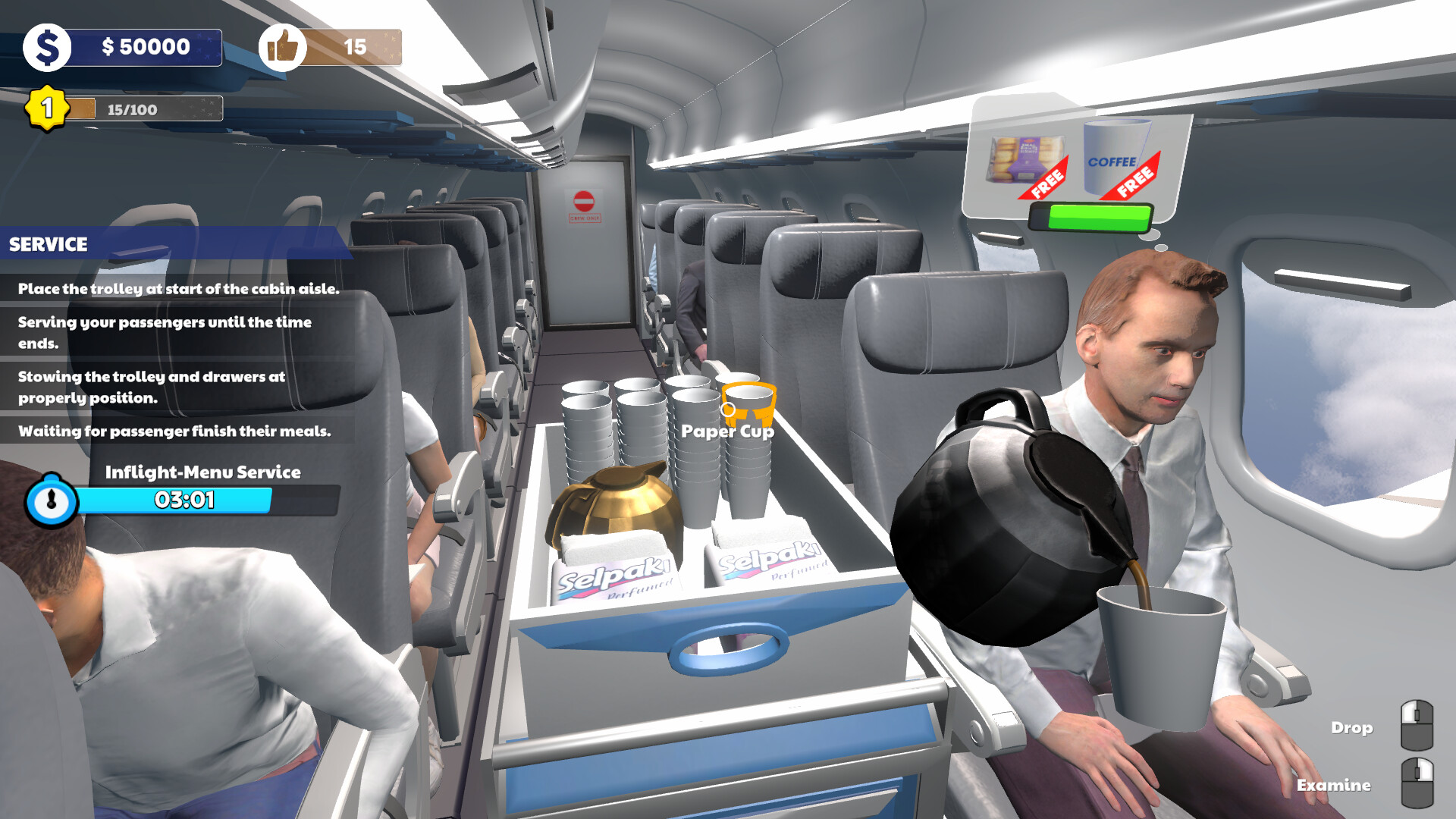 Cabin Crew Life Simulator screenshot 3