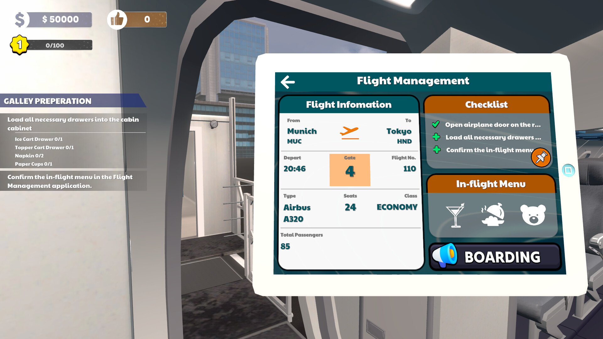 Cabin Crew Life Simulator screenshot #12