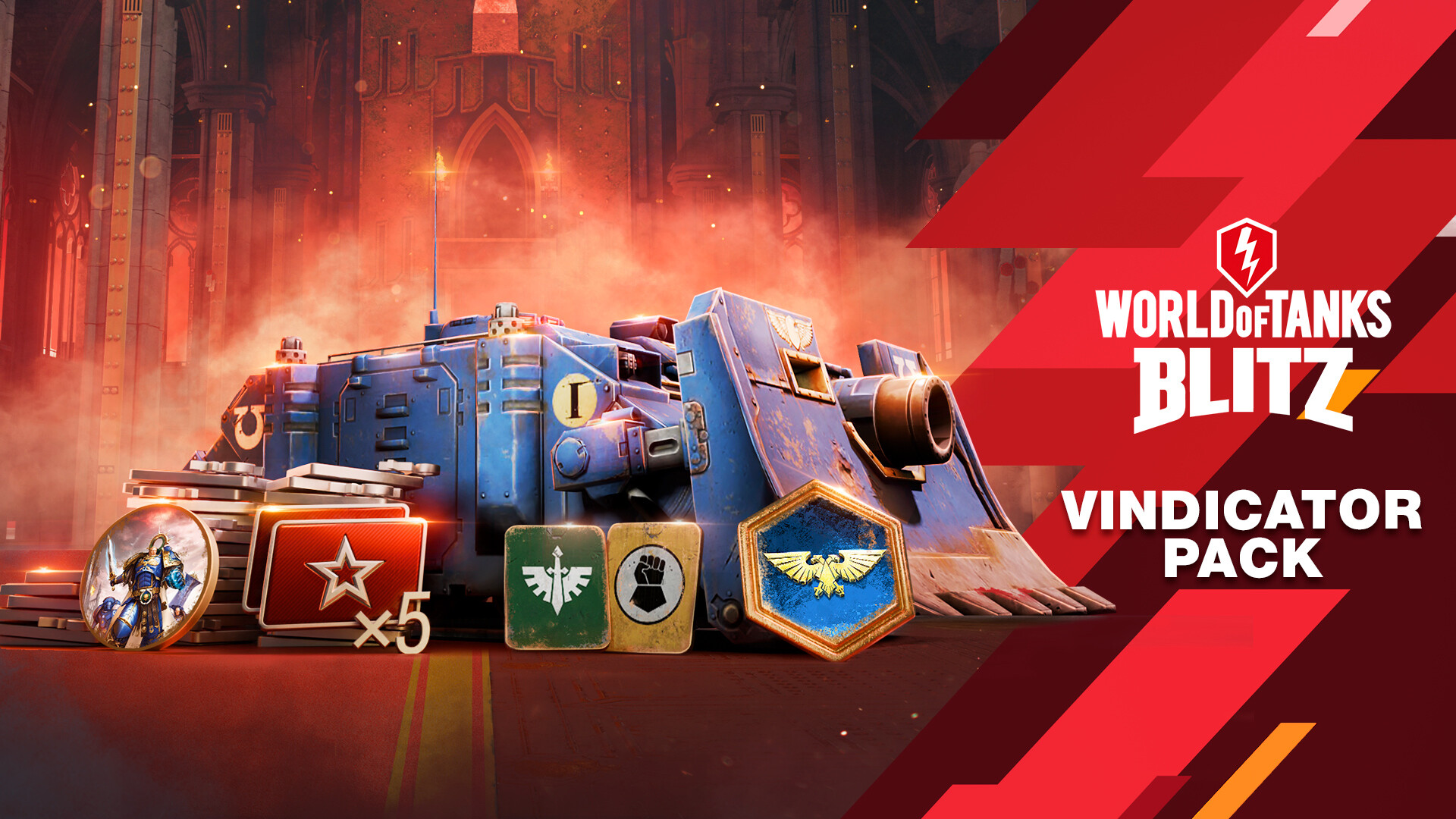 World of Tanks Blitz - Vindicator Pack Featured Screenshot #1