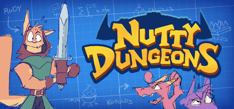 Nutty Dungeons game cover