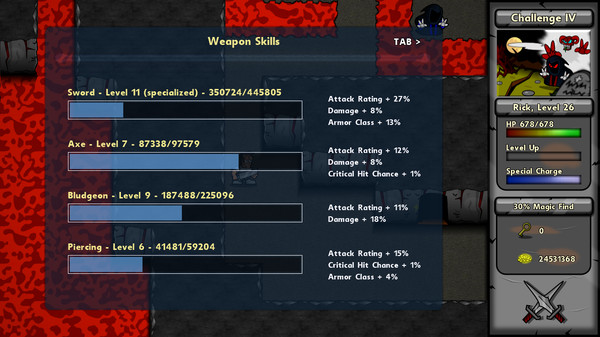 Screenshot z Battlepaths