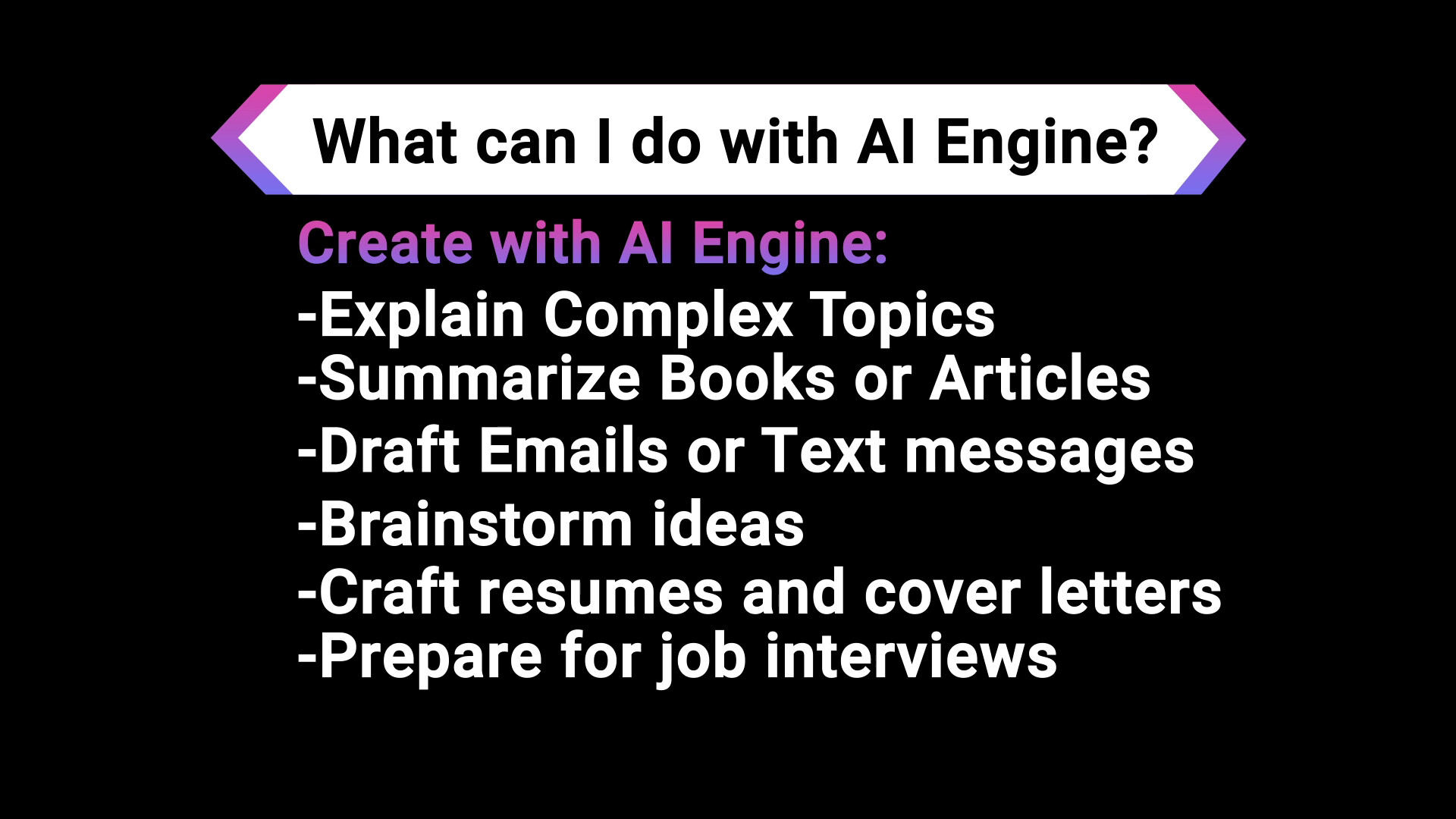 screenshot of AI Engine 8