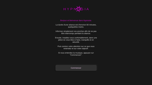 Hypnosia - Application d'Hypnose avec Reconnaissance Vocale screenshot 2