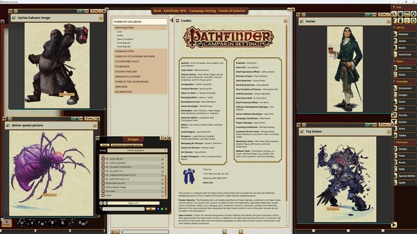 Fantasy Grounds - Pathfinder RPG - Campaign Setting: Tombs of Golarion