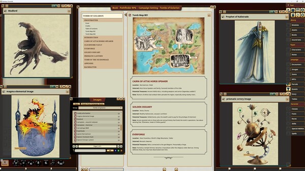 Fantasy Grounds - Pathfinder RPG - Campaign Setting: Tombs of Golarion