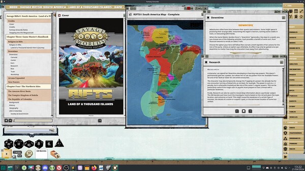 Fantasy Grounds - Savage Rifts(R): Land of a Thousand Islands