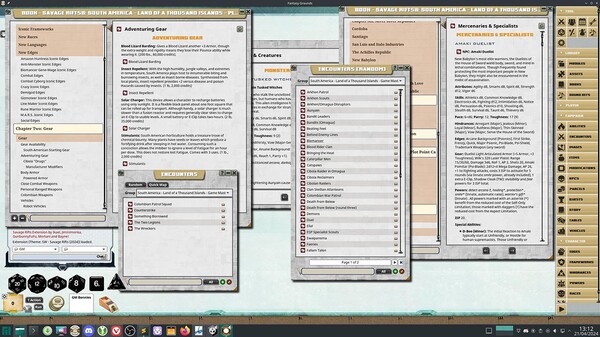Fantasy Grounds - Savage Rifts(R): Land of a Thousand Islands