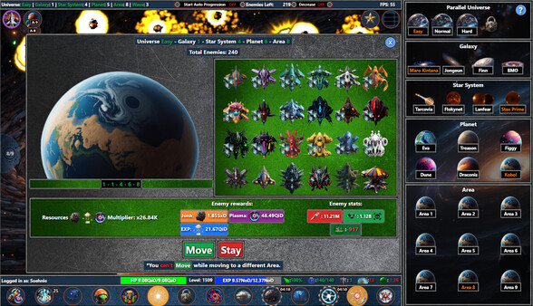 Galaxy Idle Clicker