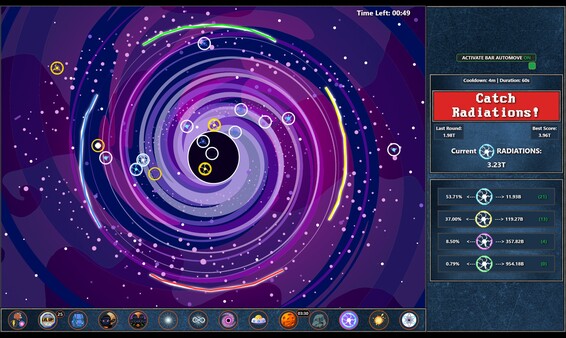 Galaxy Idle Clicker game for Linux 1